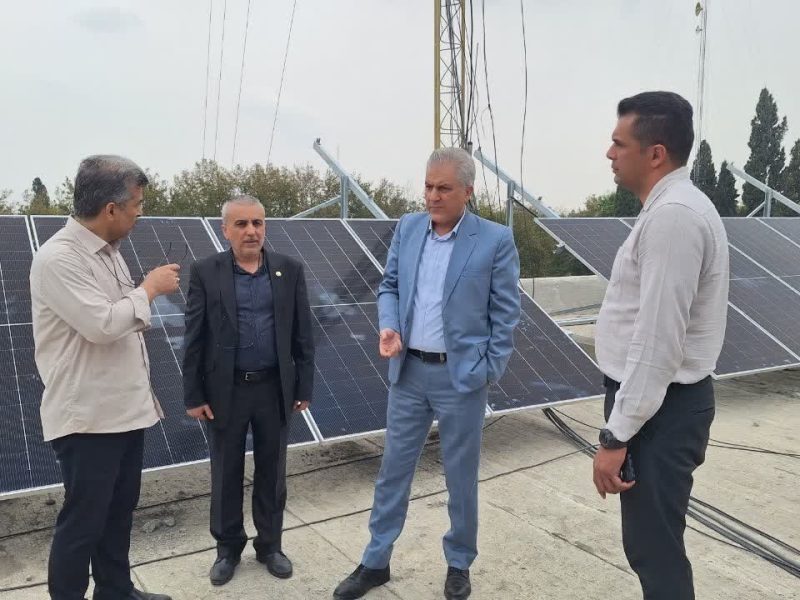 راه‌اندازی نیروگاه خورشیدی ۳۵ کیلوواتی در اداره کل منابع طبیعی و آبخیزداری استان گلستان