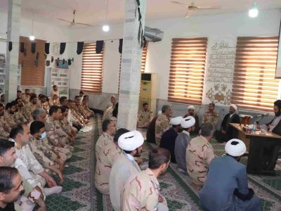 رئیس عقیدتی سیاسی مرزبانی فراجا : عمل به اعتقادات در راه خدا ، انسان را عزتمند می کند