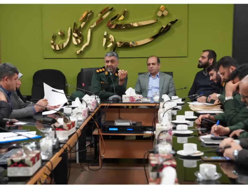 جلسه هماهنگی همایش بزرگ پیاده‌روی خانوادگی در شهرداری گرگان برگزار شد