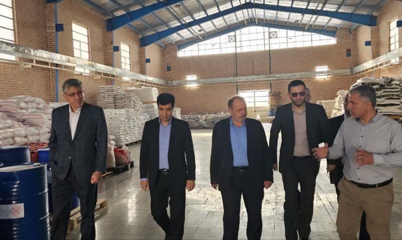 بازدید معاون فنی سازمان صنایع کوچک ایران از واحدهای صنعتی و پروژههای زیربنایی شهرکهای صنعتی استان گلستان
