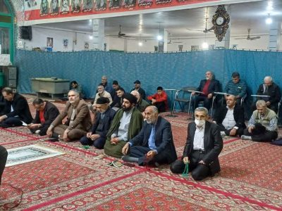 فرهنگ‌سازی مشترک گاز با مردم؛ ایستگاه پرسشگری اداره گاز در مسجد امام حسن مجتبی (ع) گالیکش برگزار شد