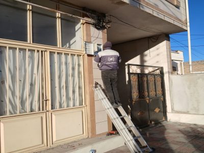 واگذاری سرویسهای فیبر نوری مخابرات در بخشهای دیگری از شهرستان گمیشان