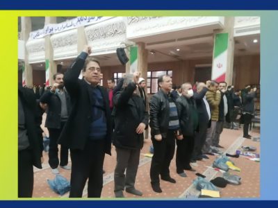 تجدید میثاق مدیران و کارکنان درمان تأمین اجتماعی گلستان با آرمان‌های انقلاب در اجتماع باشکوه نهم دی گرگان