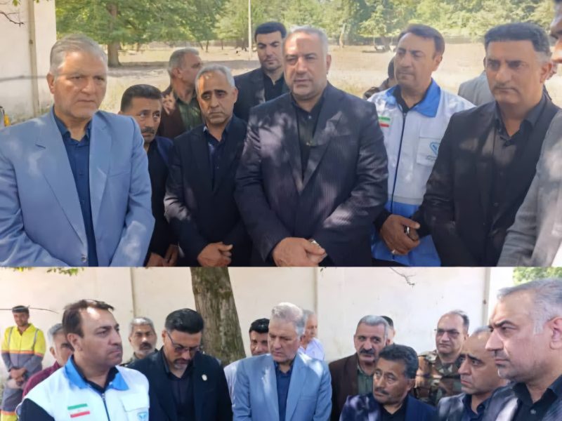 نظارت تخصصی بر سلامت مارال‌های قرق؛ بازدید میدانی مسئولان ارشد استان از پارک جنگلی قرق