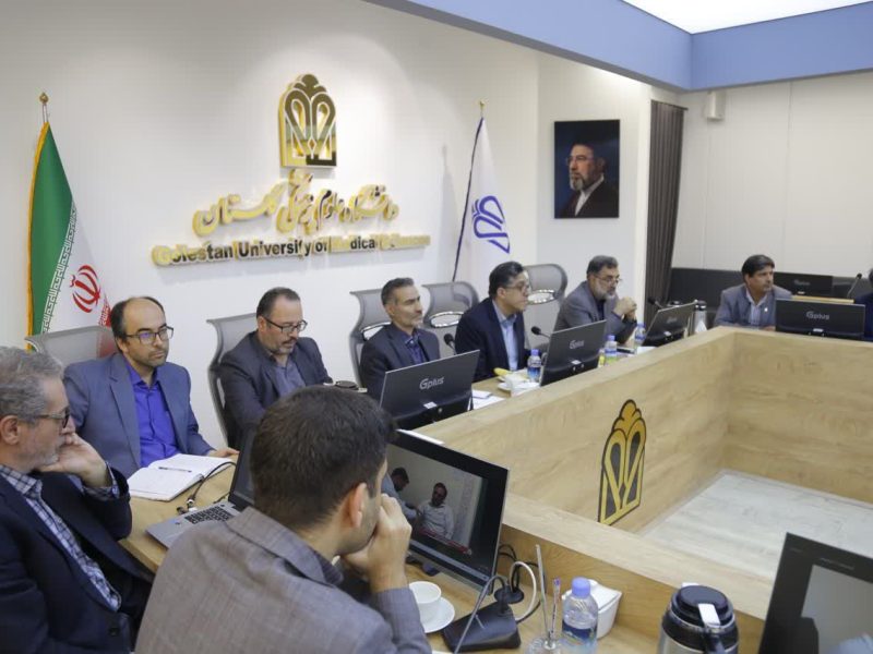 بررسی چالشها و راهکارهای ارتقای خدمات سلامت در نشست بازرس کل قضائی گلستان با هیئترئیسه دانشگاه علوم پزشکی