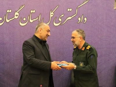 دیدار فرمانده سپاه استان و فرماندهان مقاومت بسیج با رئیس کل دادگستری گلستان
