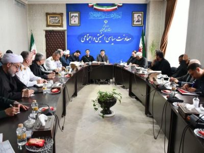 حضور دکتر جهانشاهی در دومین جلسه هماهنگی مراسم تشییع پیکر رهبر شهید