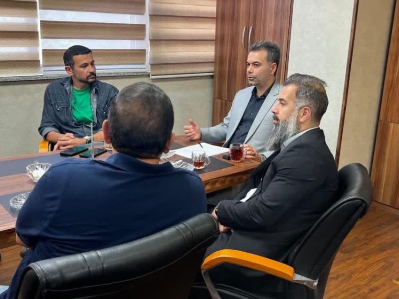 نشست رئیس اداره سرمایهگذاری شهرداری گرگان با برخی از مدیران پروژههای در حال اجرا