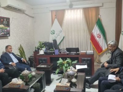 دیدار مدیرعامل شرکت آب و فاضلاب استان گلستان با فرماندار شهرستان گالیکش