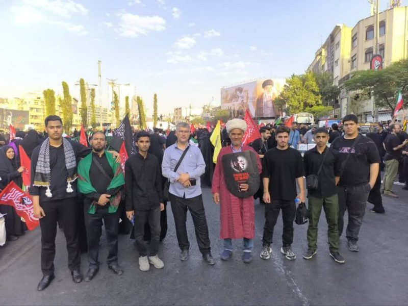 وداع همکاران مخابرات منطقه گلستان با رهبر شهید امت