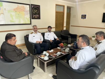 دیدار رئیس پلیس راهور گلستان با مقامات قضایی نظامی استان برای تقویت تعاملات