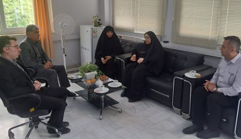 بازدید فرماندار کردکوی از اداره تأمین اجتماعی به مناسبت هفته تأمین اجتماعی