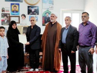 تجلیل مدیرکل حفاظت محیط زیست گلستان از ایثارگری شهدای دفاع مقدس و جنگ رمضان