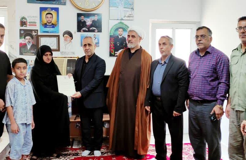 تجلیل مدیرکل حفاظت محیط زیست گلستان از ایثارگری شهدای دفاع مقدس و جنگ رمضان