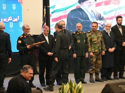 حضور جانشین فرمانده کل انتظامی در آیین معارفه فرماندهان جدید استان گلستان