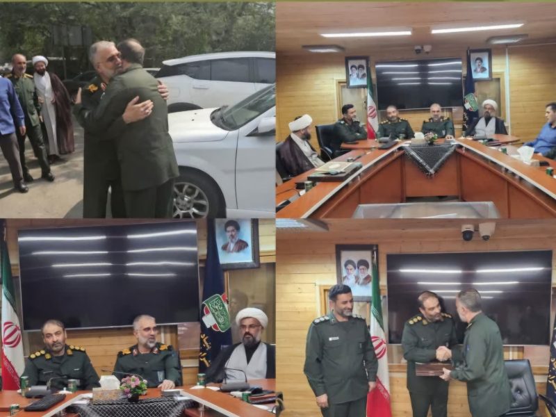 معارفه سرهنگ وحید فخرالدین به عنوان مدیر کل حفظ آثار و نشر ارزشهای دفاع مقدس گلستان