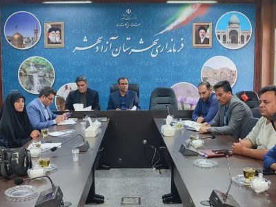 نشست تخصصی مدیریت آب و فاضلاب آزادشهر با دهیاران بخش چشمه‌ساران جهت ارتقای خدمات‌رسانی روستایی
