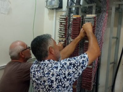 اتمام عملیات برگردان کافو مرکز روستای پنجپیکر و بازگشت شبکه به وضعیت عادی