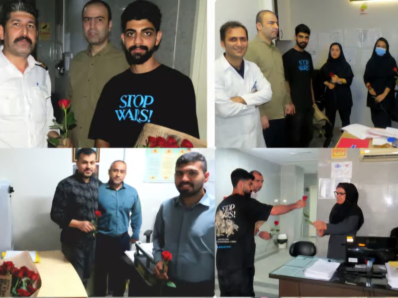 حرکتی نمادین در پاسداشت تلاش‌های کادر درمان