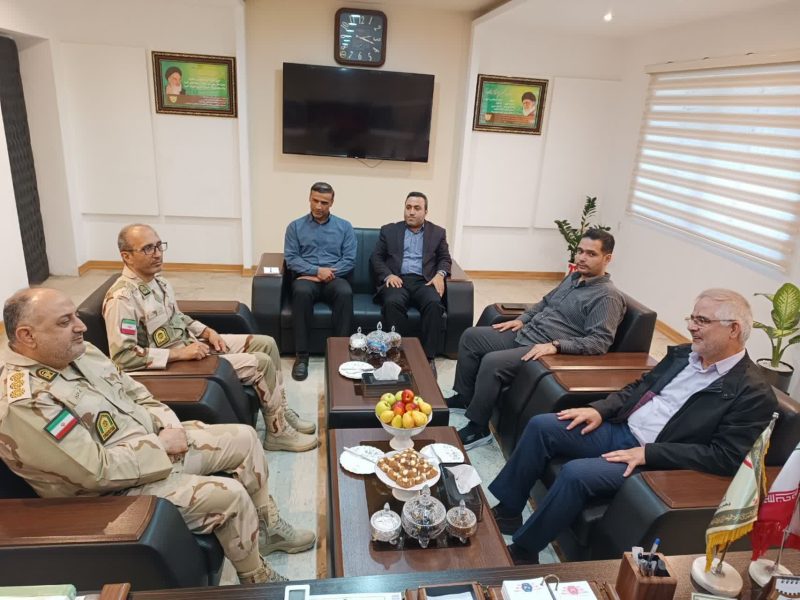 نماینده مجلس شورای اسلامی با فرمانده مرزبانی گلستان نشستی برگزار کرد