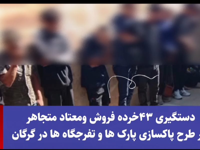 ضربه پلیس گرگان به خردهفروشان مواد مخدر و سارقان؛ ۴۳ نفر دستگیر شدند