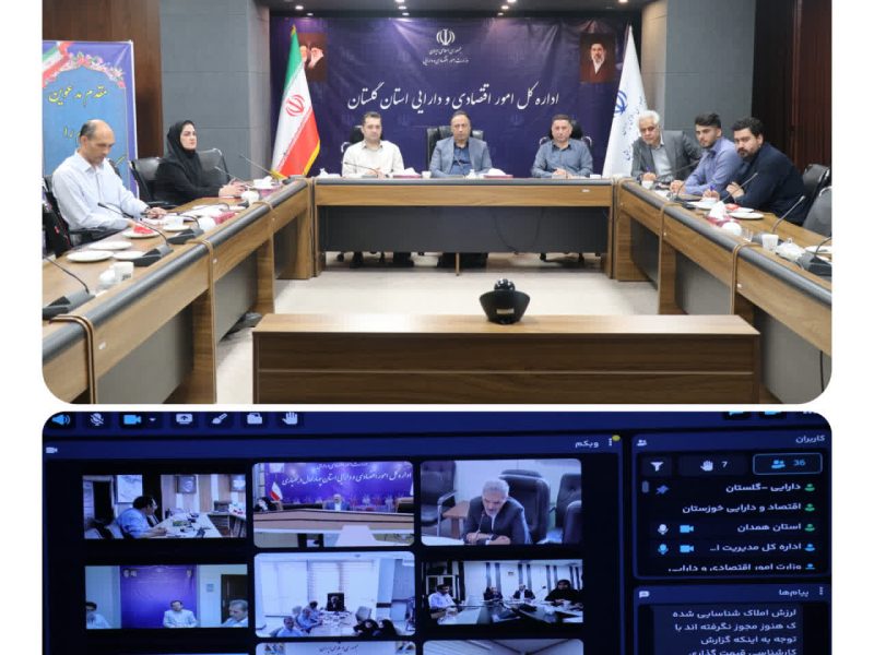 در راستای ارزیابی عملکرد و تعیین تکلیف موضوعات مالی استان‌ها؛ برگزاری جلسه وبینار تخصصی ارزیابی عملکرد خزانه معین استان با حضور معاون نظارت مالی